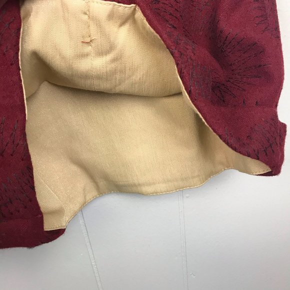 Italian Wool Blend High Waist Pinup Shorts Rocker Sailor Shorts Size Small - Picture 11 of 14